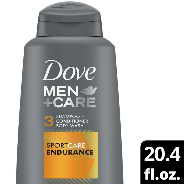 Dove Men+Care SportCare 3 in 1 Shampoo Endurance+Comfort, 20.4 oz