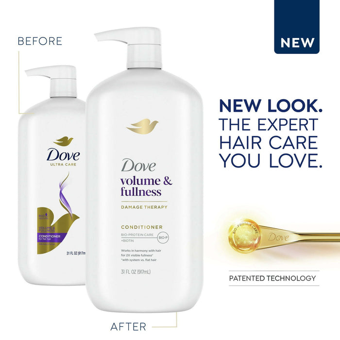 Dove Volume and Fullness Daily Conditioner with Bio-Protein Care, 31 fl oz