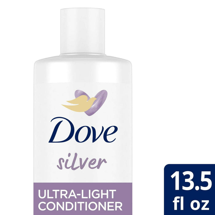 Dove Love Your Silver Ultra Light Leave In Conditioner Biotin Complex All Hair Types, 13.5 fl oz