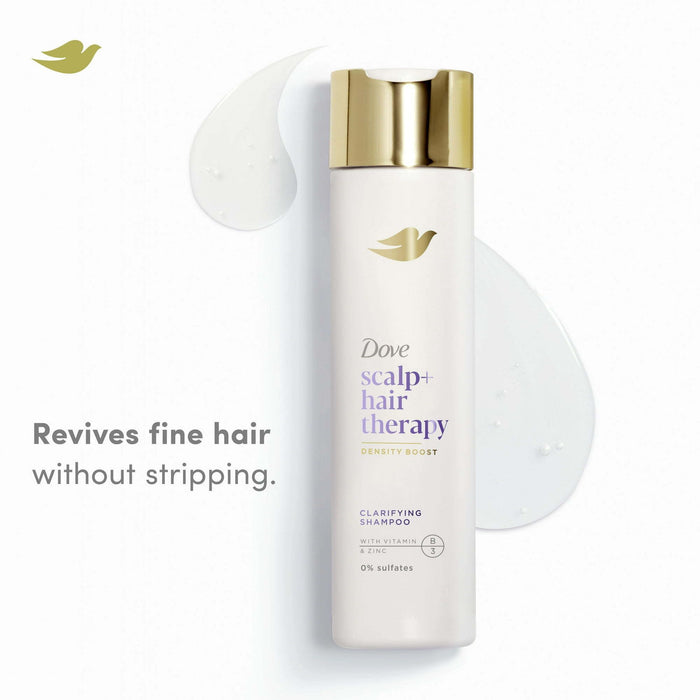 Dove Scalp + Hair Therapy Density Boost Clarifying Shampoo, 9.25 oz