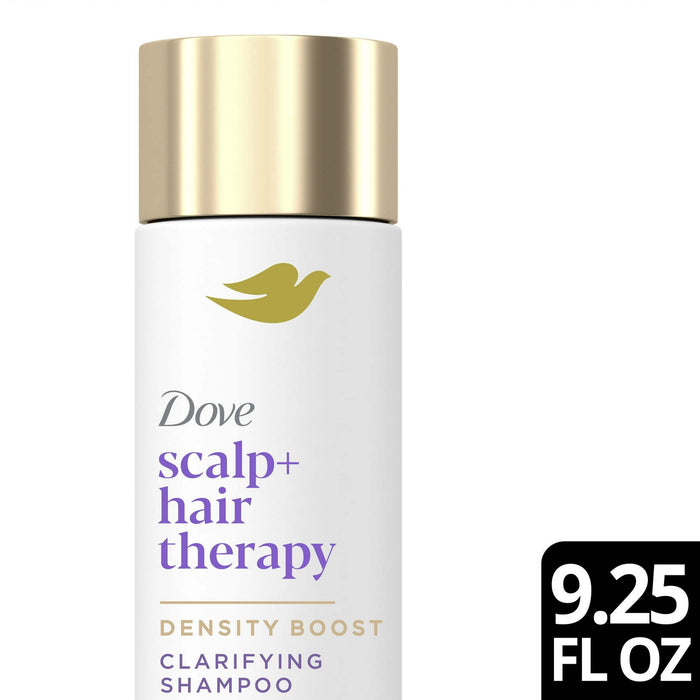 Dove Scalp + Hair Therapy Density Boost Clarifying Shampoo, 9.25 oz