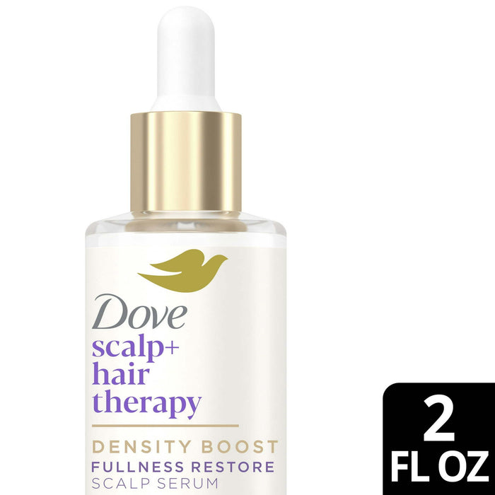 Dove Scalp + Hair Therapy Density Boost Fullness Restore Scalp Serum All Hair, 2 oz