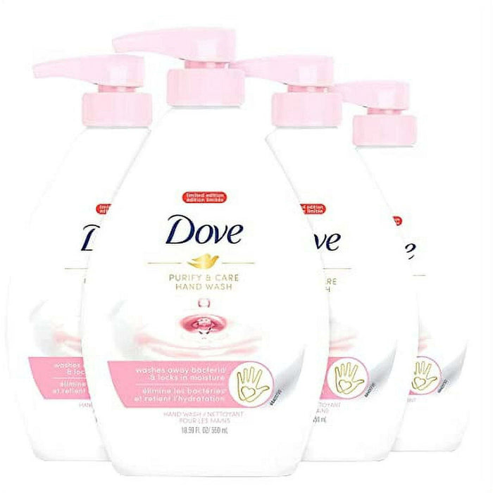 Dove Purify and Care Limited Edition Hand Wash, 18.59 Ounce (Pack of 2)