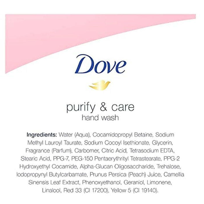 Dove Purify and Care Limited Edition Hand Wash, 18.59 Ounce (Pack of 2)