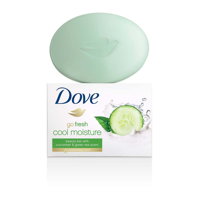 D ove Cool Moisture Cucumber And Green Tea Beauty Bar 22.50 oz 6 Bars