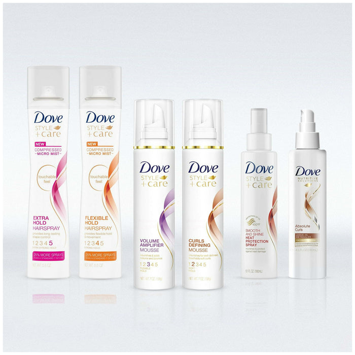 Dove Style+Care Smooth & Shine Heat-Protect Spray , 6.1 oz