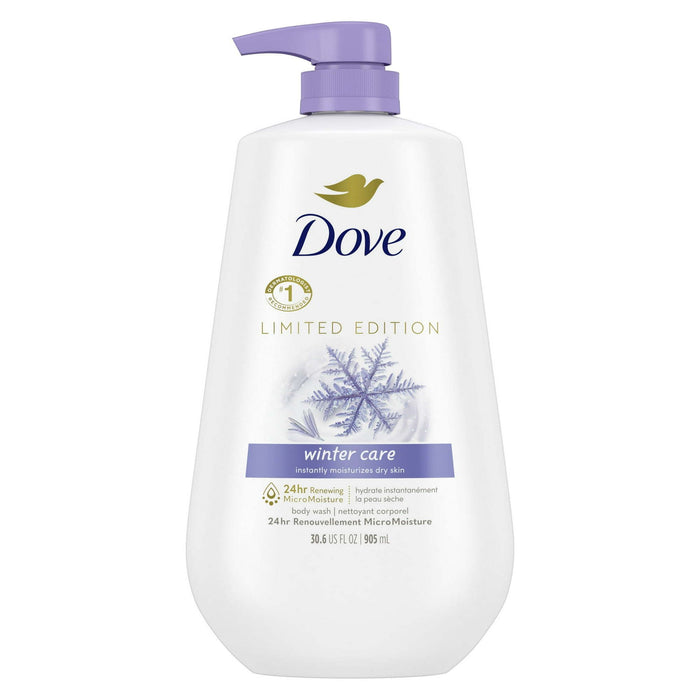 Dove Limited Edition Women's Body Wash Winter Care Paraben & Sulfate Free, 30.6 oz