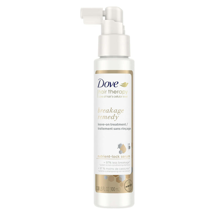 Dove Hair Therapy Leave On Hair Treatment Breakage Remedy, 3.38 fl oz