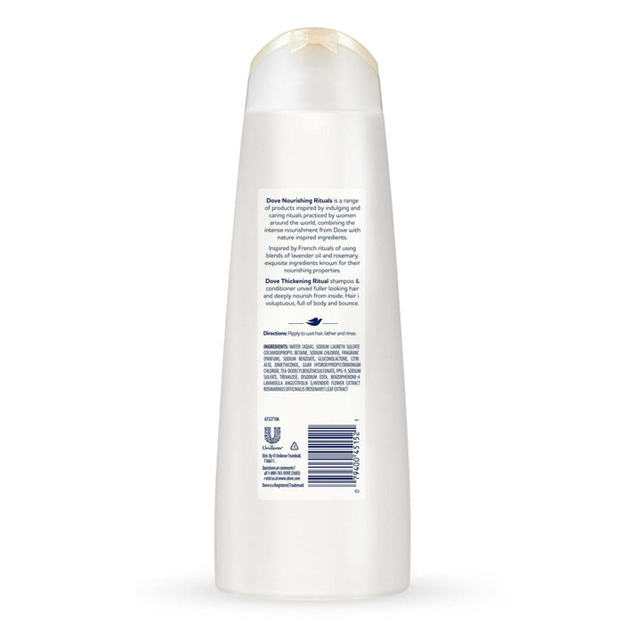 Dove Volume Shampoo Thickening Ritual 12 oz