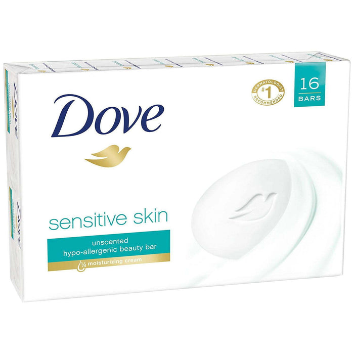 Dove Beauty Bar, Sensitive Skin (4 oz., 16 ct.)