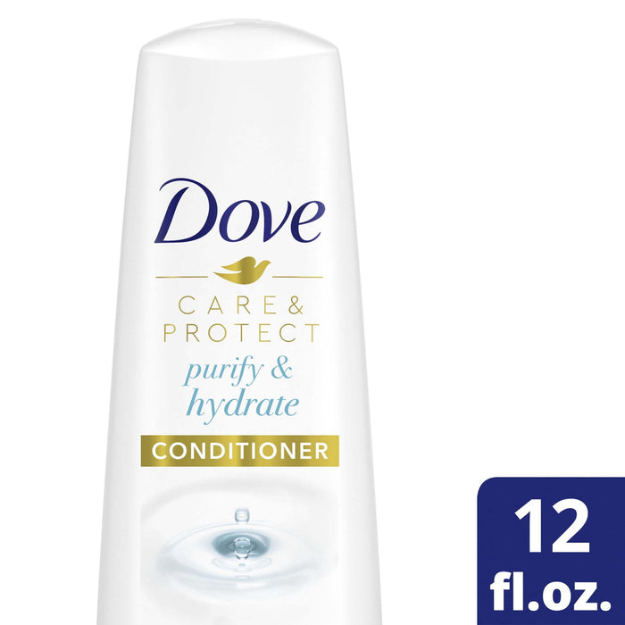 Dove Care & Protect Conditioner Purify & Hydrate, 12 oz