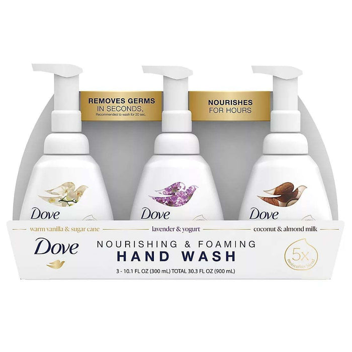 Dove Foaming Hand Wash Variety Pack, 3 pk