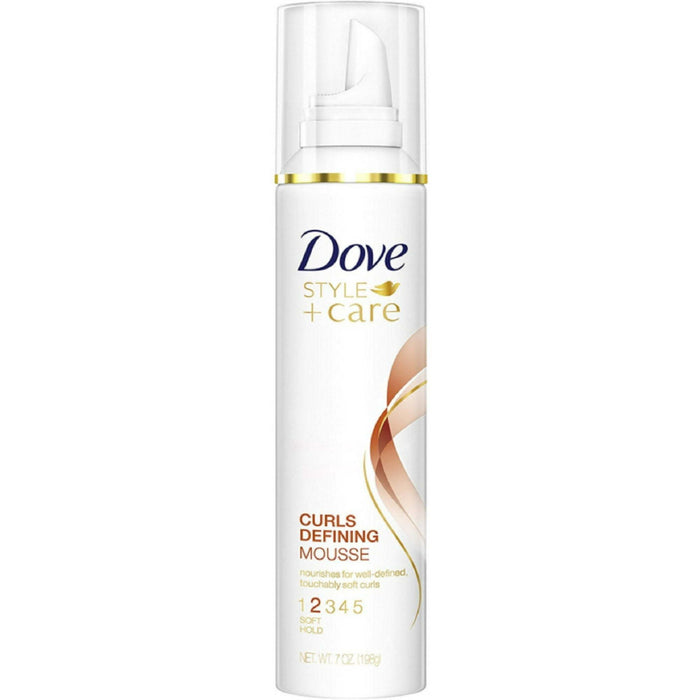 Dove STYLE+care Curls Defining Mousse, Soft Hold 7 oz