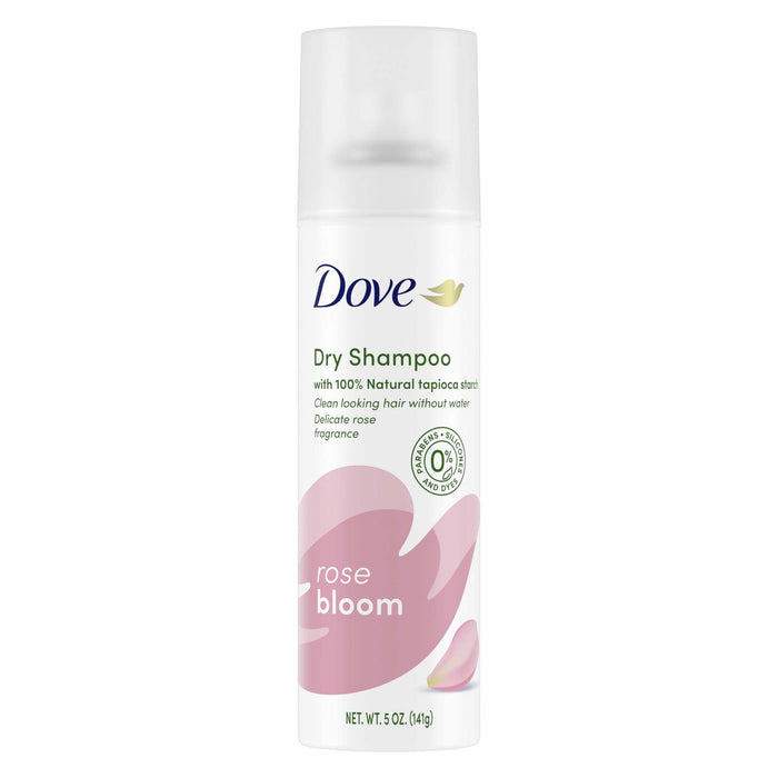 Dove Refreshing Weightless Dry Shampoo, Rose Bloom, 5 oz