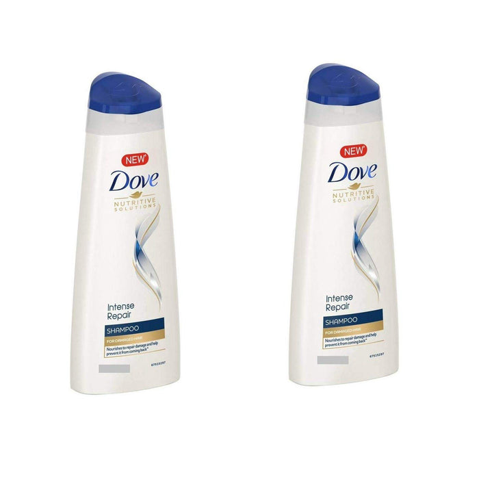 Dove Intense Repair Shampoo For Damaged Hair - 180 ML (Pack Of 2)