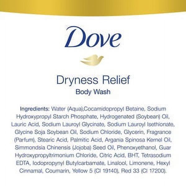 Dove Nourshing Body Wash, Dry Oil Moisture, 22 oz (Pack of 3)