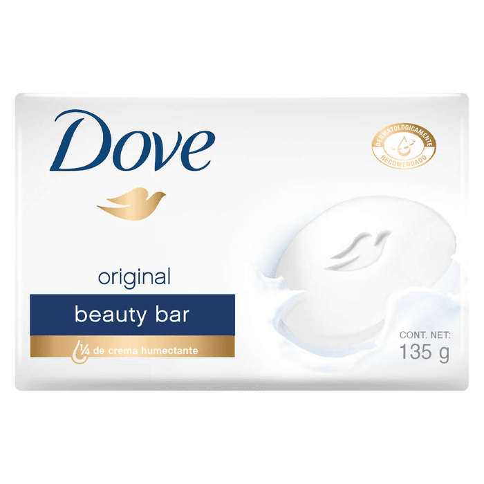 D ove White Beauty Bar Soap, White 4 oz, 2 ea (Pack of 3)