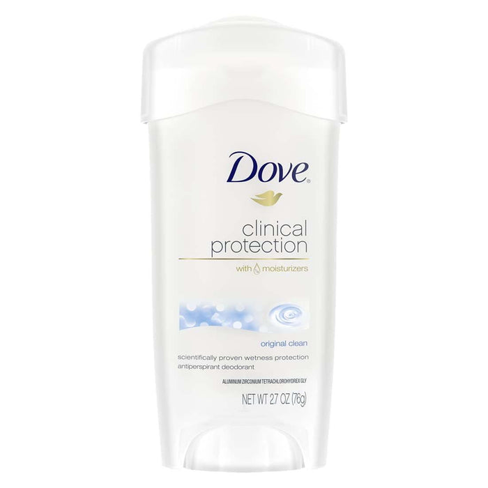 Dove Antiperspirant 48 Hour Protection Original Clean Deodorant For Women 2.7 Oz