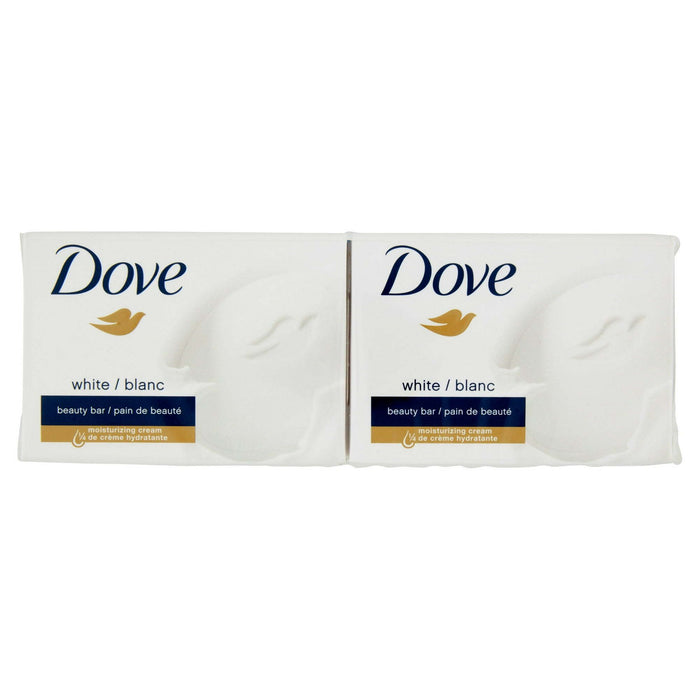 D ove White Beauty Bar, 3.15 oz, 6 Bar