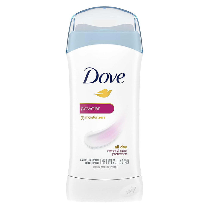 Dove Invisible Solid Deodorant, Powder - 2.6 Ounce