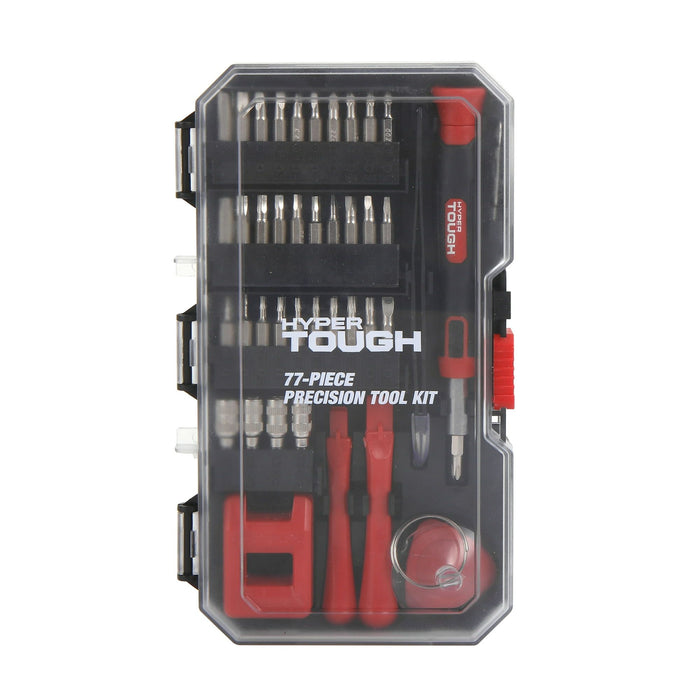 Hyper Tough 77-Piece Electronics Precision Tool Kit, Model 42429