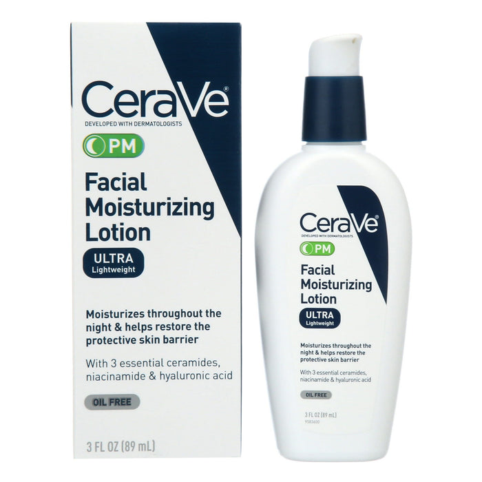 CeraVe PM Lotion with Bonus Cleanser, 4.0 Oz.