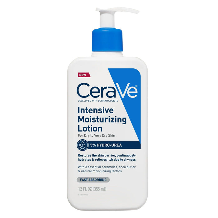 CeraVe Intensive Moisturizing Body Lotion with Hydro-Urea for Dry Skin + Itch Relief 12 oz