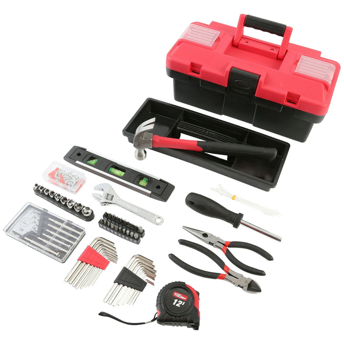 Hyper Tough 160-Piece Toolbox Set for Home and Auto Repairs