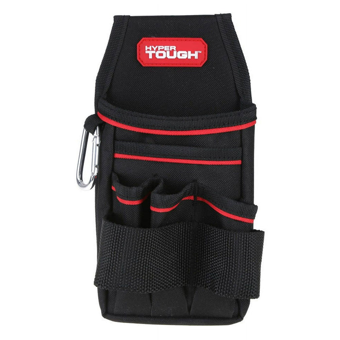 Hyper Tough Tool Pouch Organizer, Black 600 Denier Polyester