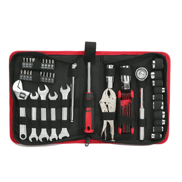 Hyper Tough 51-Piece Auto and Motorcycle Tool Kit, Model 5768