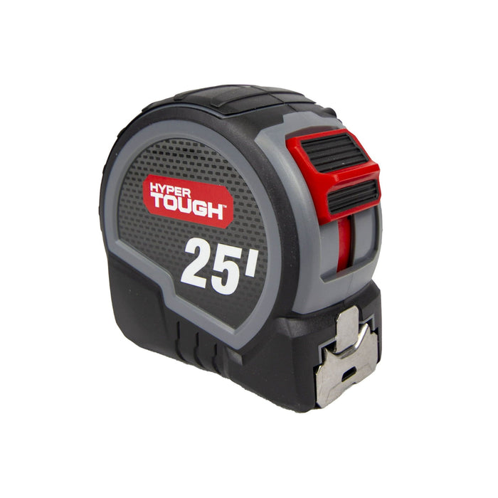 Hyper Tough 25ft. Wide Blade Steel Tape Measure