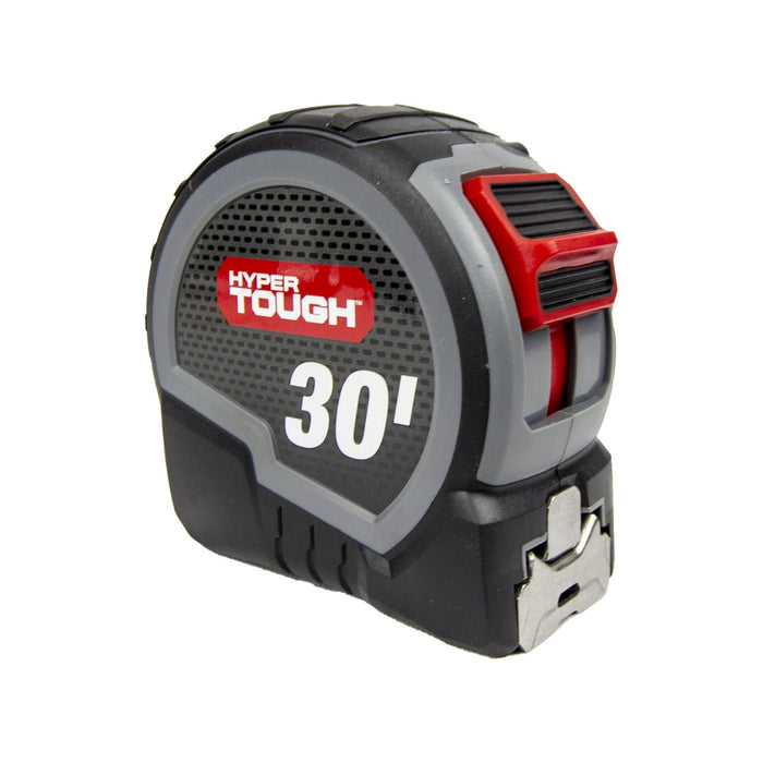 Hyper Tough 30ft. Wide Blade Steel Tape Measure