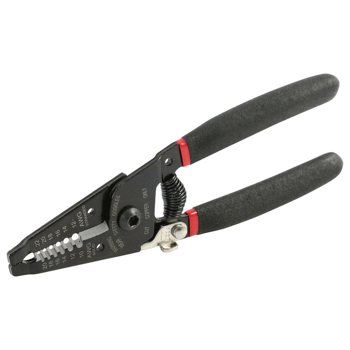 Hyper Tough New 6-inch Wire Stripper with Non-Slip Grips, 7504