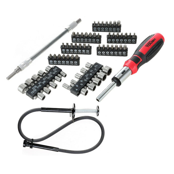 Hyper Tough 67 Piece Screwdriver Set TS99012N