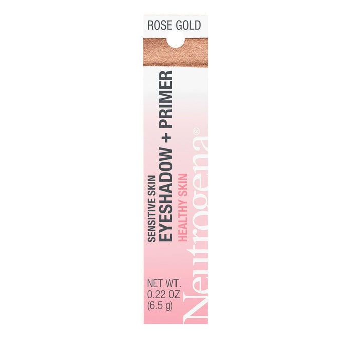 Neutrogena Sensitive Skin Eyeshadow + Primer, Rose Gold, 0.22 oz