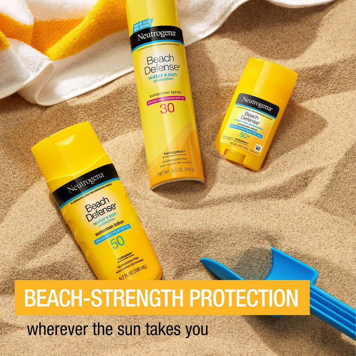 Neutrogena Beach Defense Sunscreen Lotion with SPF 50, 6.7 fl. oz