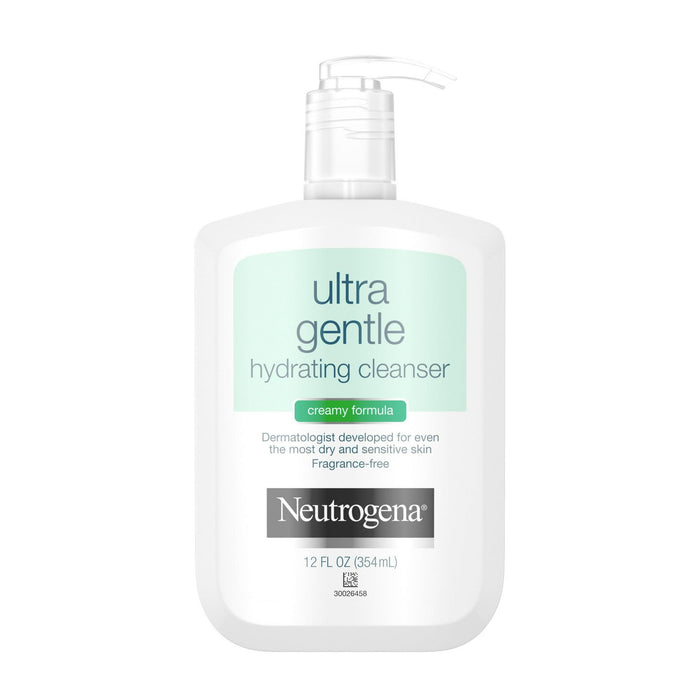 Neutrogena Ultra Gentle Hydrating Creamy Facial Cleanser, 12 fl. oz