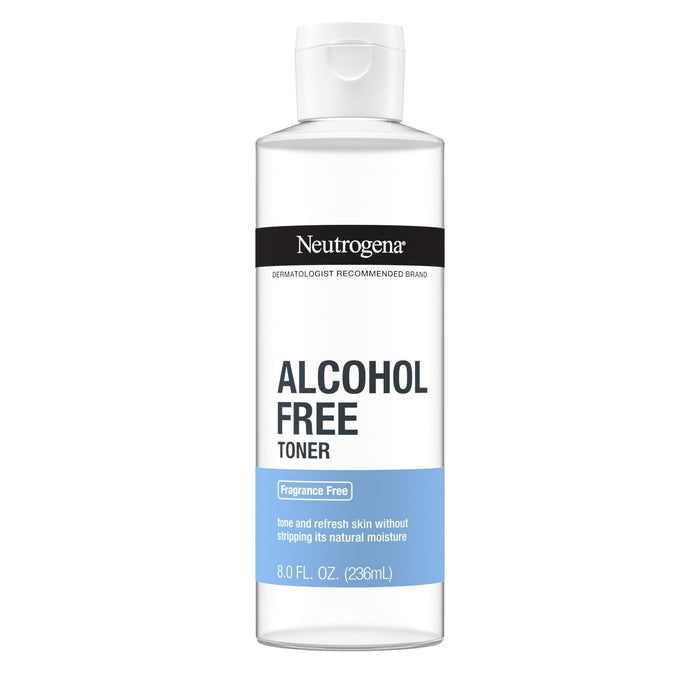 Neutrogena Alcohol-Free Daily Facial Toner, Skin Care for Face, Fragrance Free, 8 oz