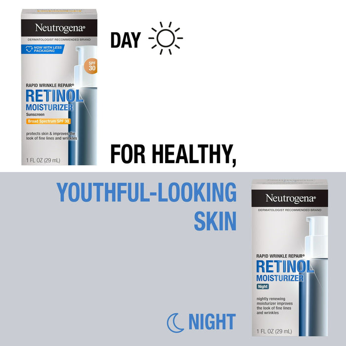 Neutrogena Rapid Wrinkle Day & Night Moisturizer Duo Pack