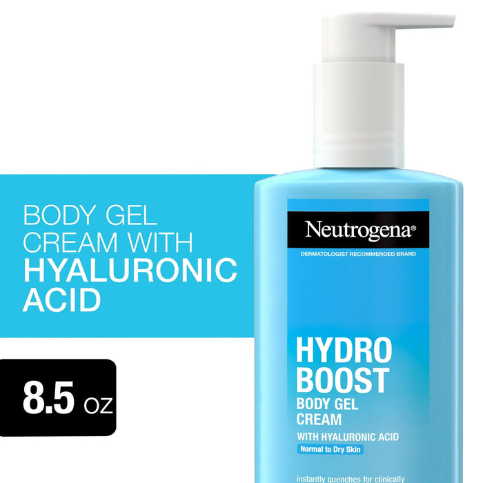 Neutrogena Hydro Boost Body Gel Cream with Hyaluronic Acid, 8.5 oz