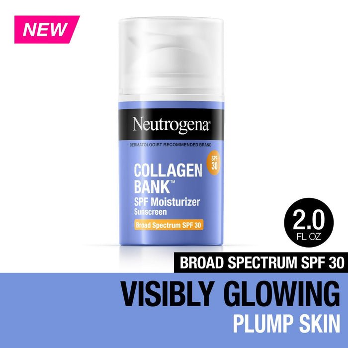 Neutrogena Collagen Bank Daily Face Moisturizer with SPF 30, 2 fl. oz