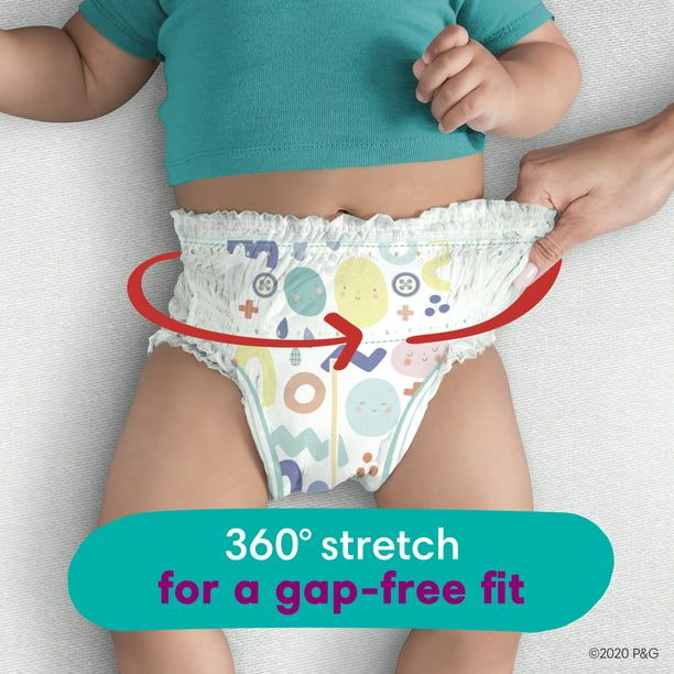 Pampers Cruisers 360 Fit Diapers, Active Comfort Size 6, 44 Count