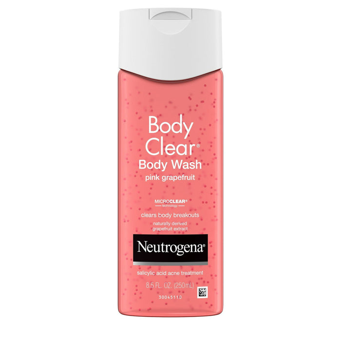 Neutrogena Body Clear Pink Grapefruit Acne Body Wash, 8.5 fl. oz