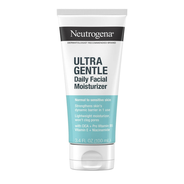 Neutrogena Daily Fragrance Free Dry Skin Face Moisturizer, 3.4 fl. oz