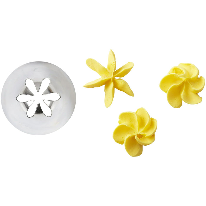 Wilton 2D Drop Flower Decorating Tip Set, 3-Piece