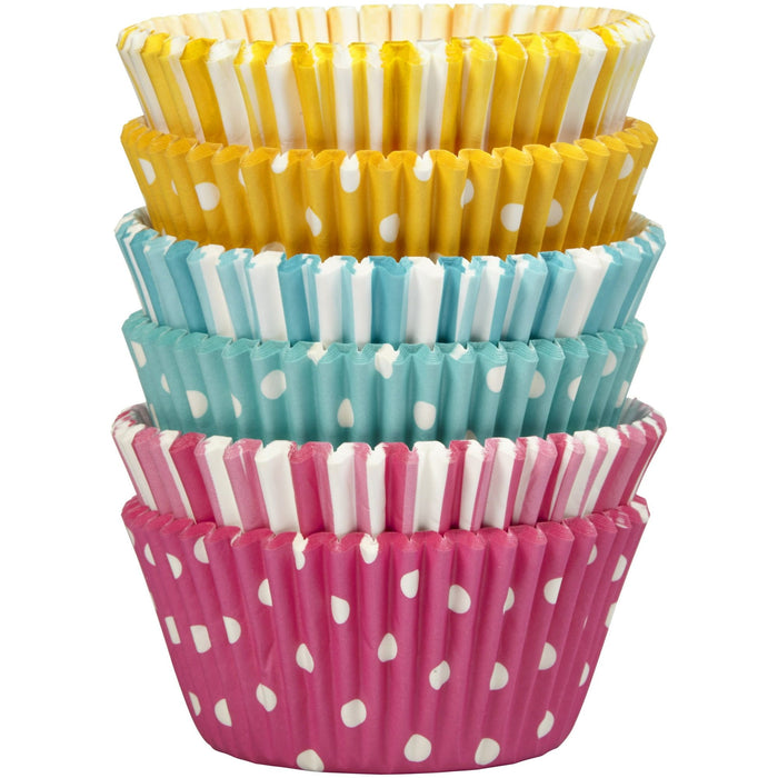 Wilton Dots and Stripes Cupcake Liners, 150-Count, 2 in. diam. (5 cm)