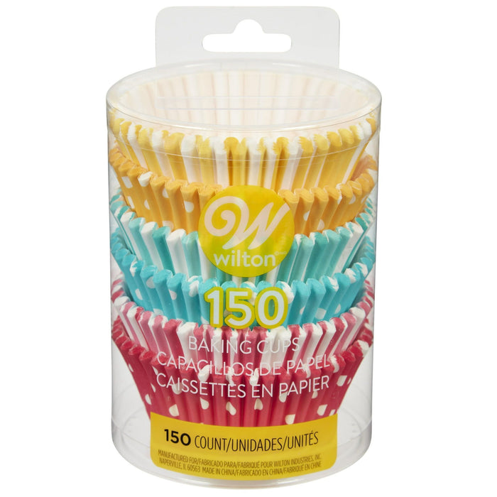 Wilton Dots and Stripes Cupcake Liners, 150-Count, 2 in. diam. (5 cm)