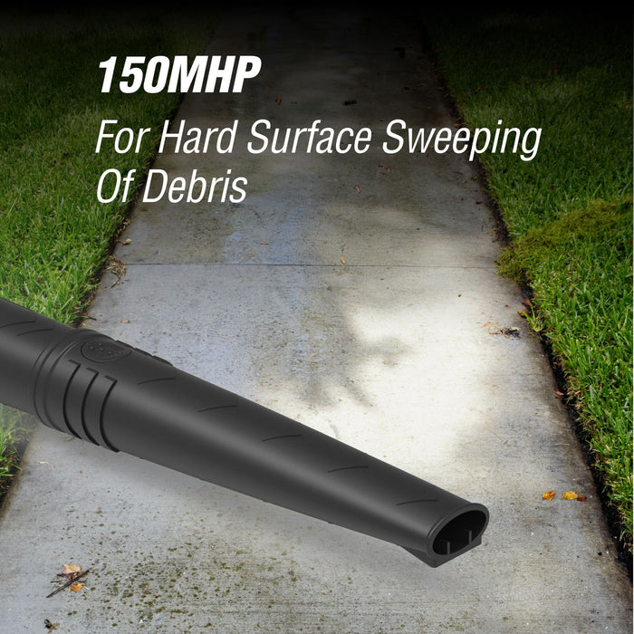 Hyper Tough Corded Electric Blower, 7-Amp, 330 CFM blowing force, 150 MPH air speed all-purpose Leaf Blower