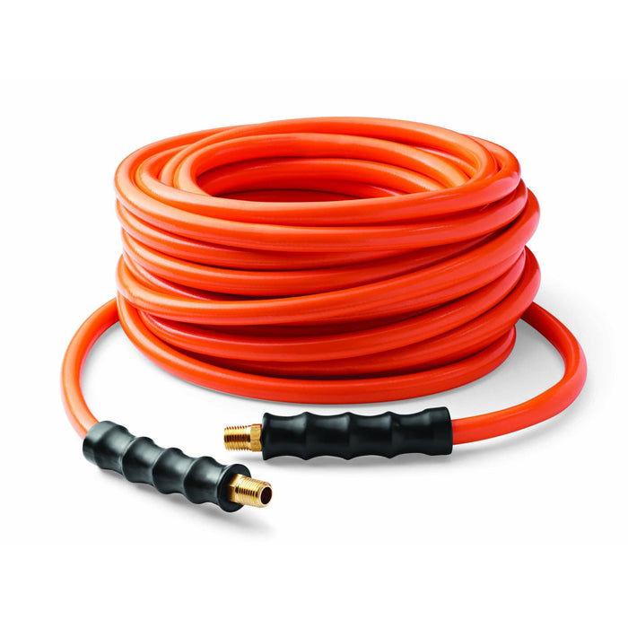 Hyper Tough 3/8" x 50" PVC Air Hose With 1/4 Inch NPT Hose Threads - Most Lightest & Dependable Hose