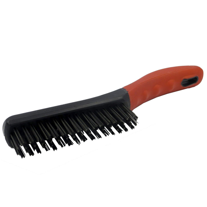 Hyper Tough 4x16 Row Carbon Steel Wire Brush